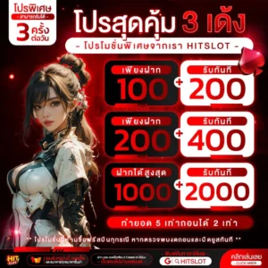 HITSLOTโปรโมชั่น 